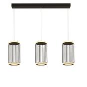 Searchlight 54212-3BK Circolo - Black &amp; White Fitting