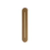Couper - Satin Brass LED Wall Lamp with Clear Acrylic image