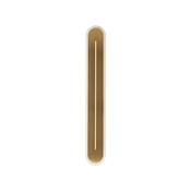 Couper - Satin Brass LED Wall Lamp with Clear Acrylic image