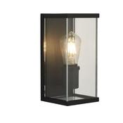 Searchlight 56871BK Bakerloo - Outdoor Clear &amp; Black Lantern