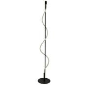Serpent - Black LED Floor Lamp with White Tube Diffuser image