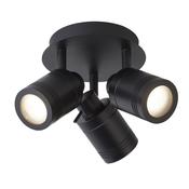 Samson - Bathroom Black 3 Spotlights image