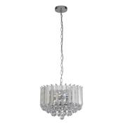 Searchlight 6715CC Sigma - Chrome 4 Light Pendant with Acrylic image