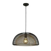 Honeycomb - Black &amp; Gold Mesh Pendant image