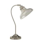 Searchlight 7180SS Bistro III - Satin Silver Table Lamp image