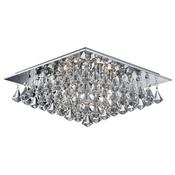 Hanna - Chrome 6 Light Ceiling Lamp with Crystal image