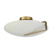 Searchlight 73990-3GO Sundial - Gold 3 Light Flush