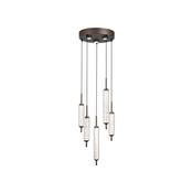 Searchlight 76210-5CL Cattail - Latte 8 Light LED Cluster