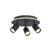 San Diego - Matt Black LED 3 Spotlights image