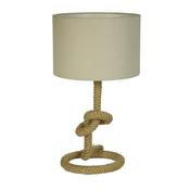 Rope - Rope Table Lamp with Oatmeal Shade image