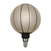 Searchlight - E27 Dimmable Black Pattern Big Globe Bulb 4W - 100 lm image