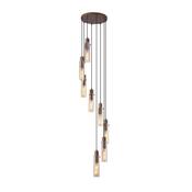 Searchlight 88920-8MO Sweden II - Matt Brown 8 Light Cluster
