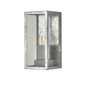Searchlight 90151SI Box II - Galvanised Silver Wall Lamp