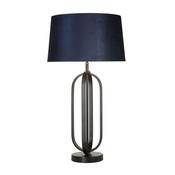 Chic - Black Table Lamp with Navy Shade image