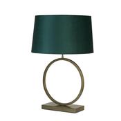 Elegant - Bronze Table Lamp with Emerald Velvet Shade image