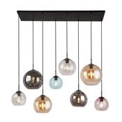 Searchlight 94002-8BK Mardi Gras II - Multicoloured Glass Bar image