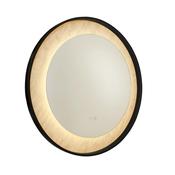 Searchlight 96060BK Luxo - Black LED Mirror with Marble Effect