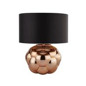 Fizz - Copper Glass Table Lamp with Black Shade image