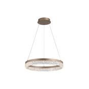 Madeleine - Latte LED Pendant with Clear Acrylic image