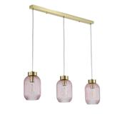 Searchlight NIK-SP3-SB+3x02NIK-PI Nikita - Satin Brass Fitting