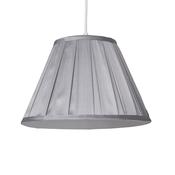 Raye - Shade Only - 30 cm Light Silver Silk Shade image