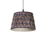 Vintage - Shade Only - 30 cm Vintage Print Navy Shade image