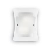 Ideal Lux 026480 Triplo - Frosted &amp; Clear Glass 2 Light Wall image