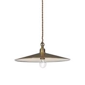 Ideal Lux 112701 Cantina - Antique Brass Pendant ∅ 35 cm