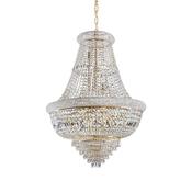 Dubai - Brass 24 Light Chandelier with Crystal image