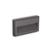 Ideal Lux 250854 Febe - Anthracite Downlight LED Brick Light