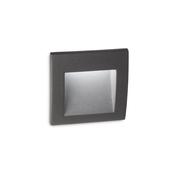 Ideal Lux 255521 Wire - Anthracite LED Recessed Brick Light 9 cm image