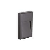 Ideal Lux 268354 Febe - Anthracite Downlight LED Brick Light