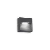 Ideal Lux 316871 Dedra - Antracite Surface Downlight Brick Light
