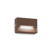 Ideal Lux 316895 Dedra - Coffee Surface Downlight LED Brick