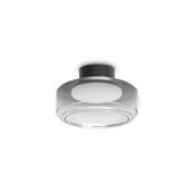 Ideal Lux 333007 Topico - Black LED Semi Flush image