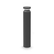 Ideal Lux 346717 Boeing - Black LED Bollard 70 cm image