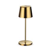 Ideal Lux 346939 Cute - Gold Rechargeable Table Lamp IP65