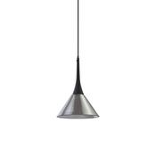 Cocktail - Black LED Pendant with Smoked Glass image
