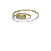 Ideal Lux 365046 Oz - Brushed Brass LED Flush Ø 40 cm image