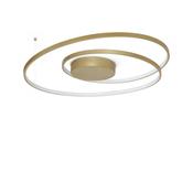 Ideal Lux 365060 Oz - Brushed Brass LED Flush Ø 80 cm image