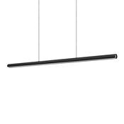 Ideal Lux 366401 Dorica - Ribbed Black LED Linear Profile image