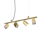 Dynamite - Satin Brass 4 Light Linear Fitting image