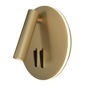 Maytoni C176-WL-01-6W-MG Ios 176 - Matt Gold LED Wall Lamp image