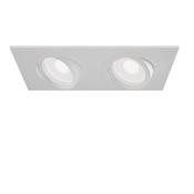 Maytoni DL024-2-02W Atom - White 2 Light Recessed Downlight image