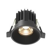 Round - Black LED Recessed Downlight Ø 6 cm image
