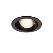 Maytoni DL105-12W3K-B Lens - Adjustable Black Recessed