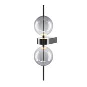 Maytoni MOD478WL-L8B3K Double Moon - Black LED Wall Lamp image