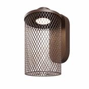 Maytoni O166WL-L6BRK Latticea - Brown LED Wall Lamp IP54 image