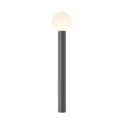 Maytoni O598FL-01GR Bold - Outdoor Grey Post with White Globe