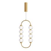 Maytoni MOD555PL-L11G3K Amulet - Gold LED Pendant with Glasses